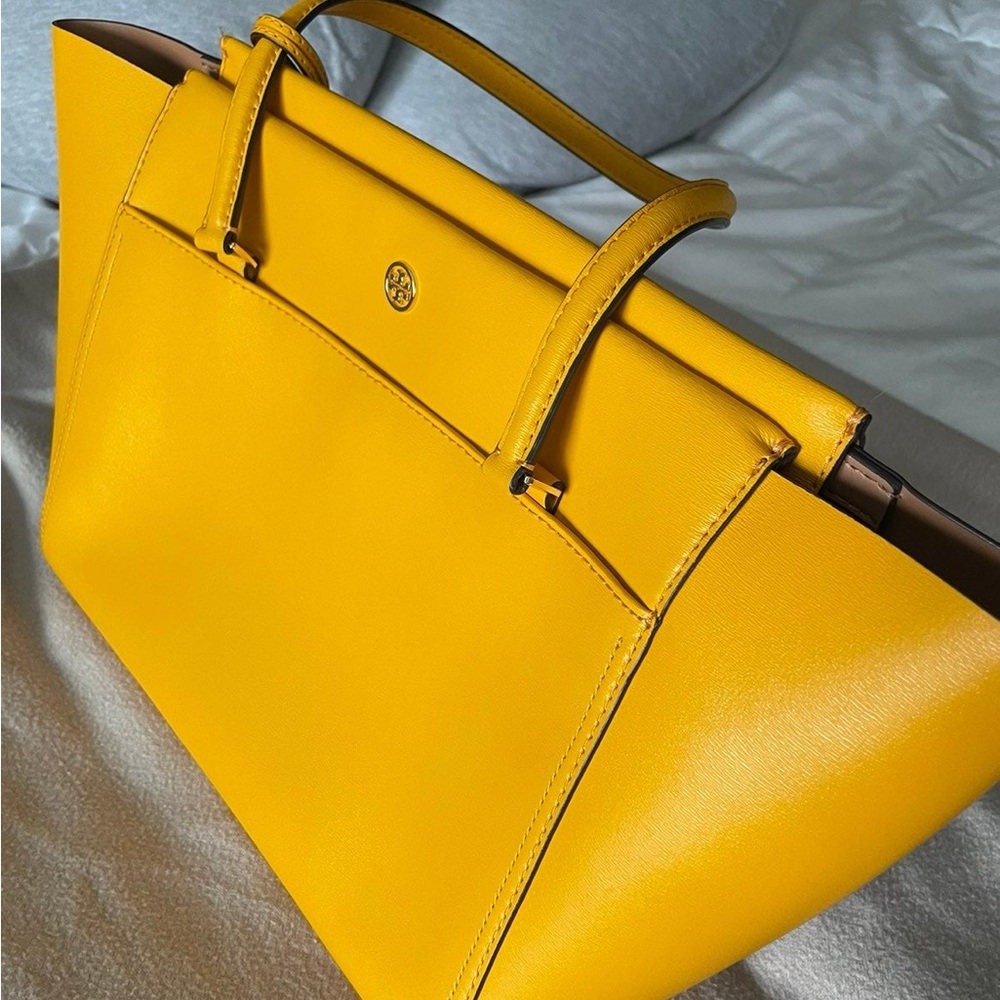 Tory Burch Bright Yellow Satchel